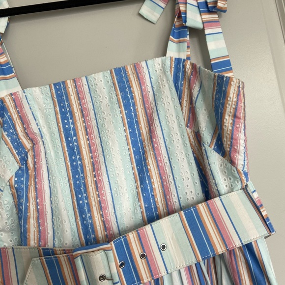 Shoshanna eyelit tie dress - Picture 2 of 3